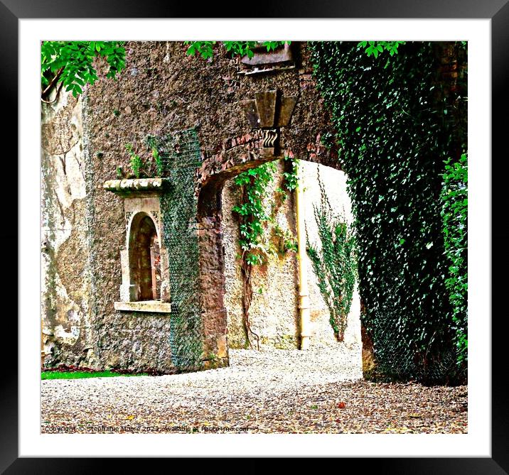 Manor House Entrance Framed Mounted Print by Stephanie Moore