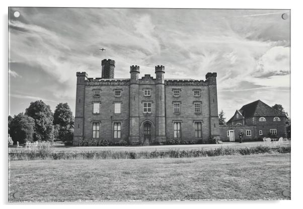 Chiddinsgtone castle Acrylic by Dawn Cox