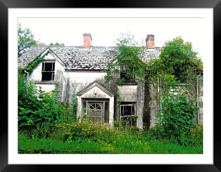 Abandoned House Framed Mounted Print by Stephanie Moore