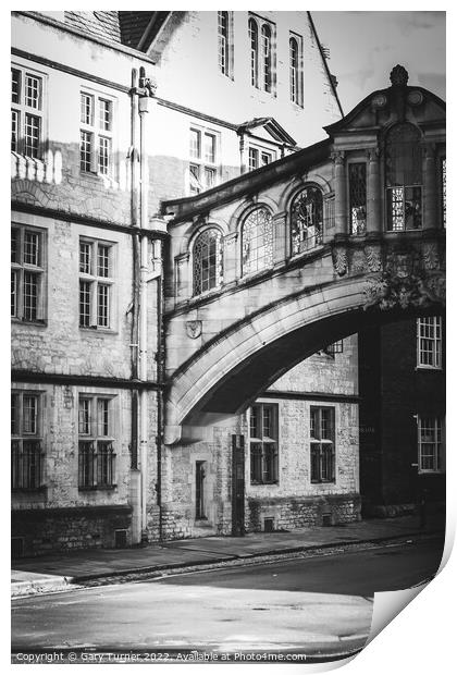 Bridge of Sighs Oxford Print by Gary Turner