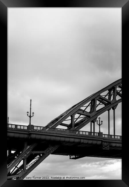 Tyne Bridge Newcastle Framed Print by Gary Turner