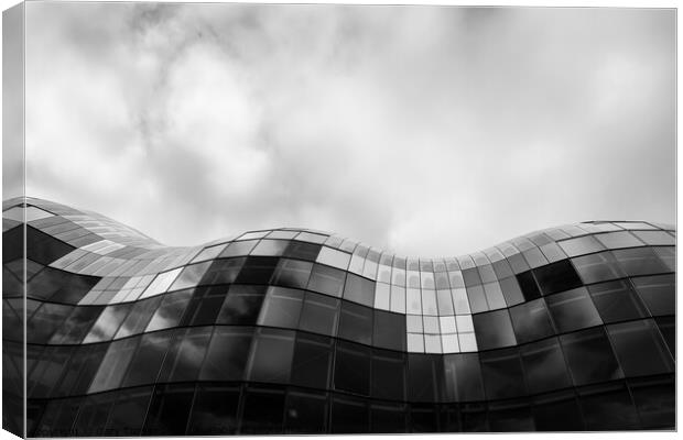 Abstract of The Sage, Gateshead Canvas Print by Gary Turner
