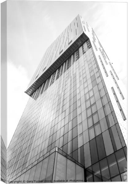 Beetham Tower II Canvas Print by Gary Turner