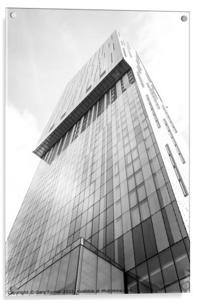 Beetham Tower II Acrylic by Gary Turner