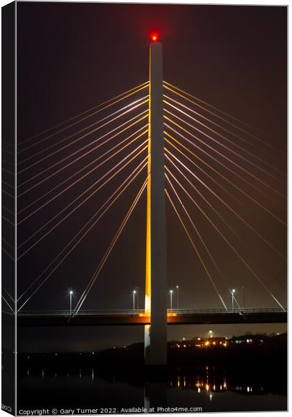 The Northern Spire Canvas Print by Gary Turner