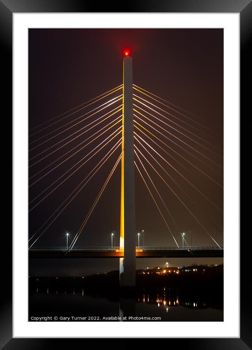 The Northern Spire Framed Mounted Print by Gary Turner
