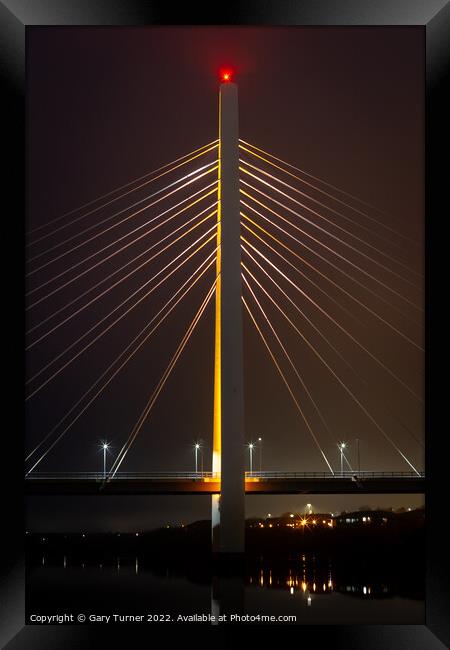 The Northern Spire Framed Print by Gary Turner