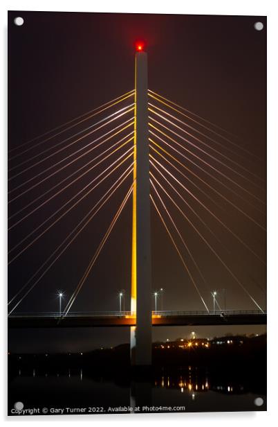 The Northern Spire Acrylic by Gary Turner