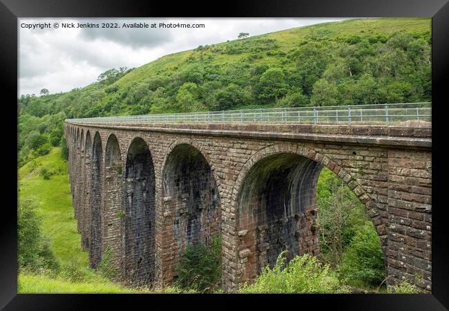 The Old Viaduct at Smardale Cumbria Framed Print by Nick Jenkins