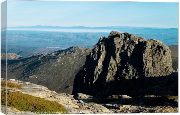 Serra da Estrela Horizon and Peaks Canvas Print by Angelo DeVal