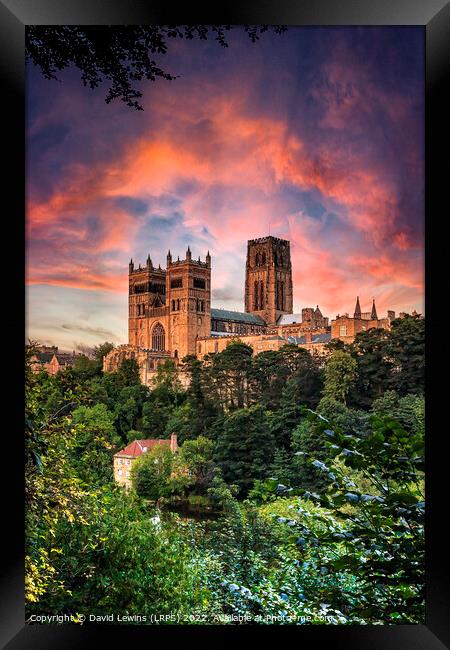 Durham Cathedral Framed Print by David Lewins (LRPS)