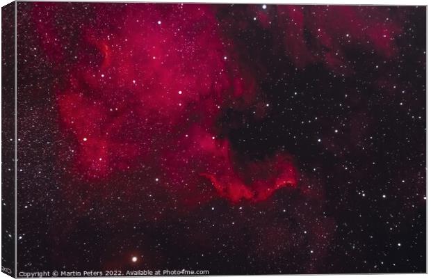 The North America Nebula  Canvas Print by Martin Yiannoullou