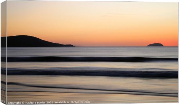 Sunset Seascape Canvas Print by RJ Bowler