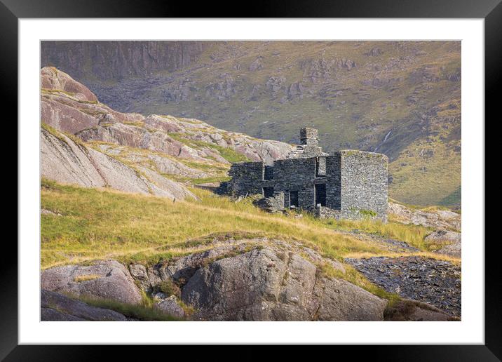 Cwmorthin Terrace Framed Mounted Print by Rory Trappe
