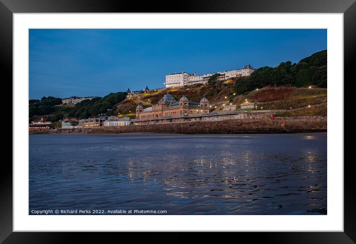 Scarborough Spa  Framed Mounted Print by Richard Perks