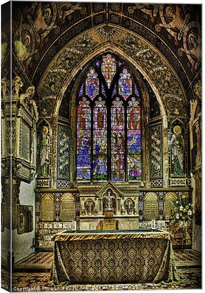 The Parish Church of St Peter-in-Thanet Canvas Print by Chris Lord