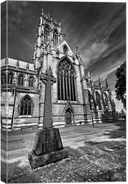 Doncaster Minster Canvas Print by Darren Galpin