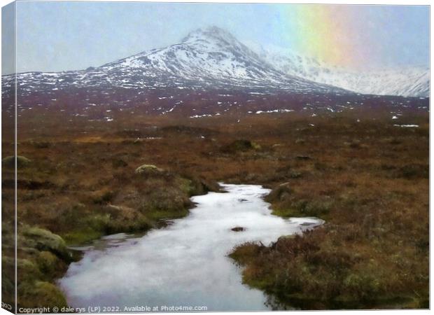 winter rainbow Canvas Print by dale rys (LP)