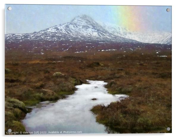 winter rainbow Acrylic by dale rys (LP)