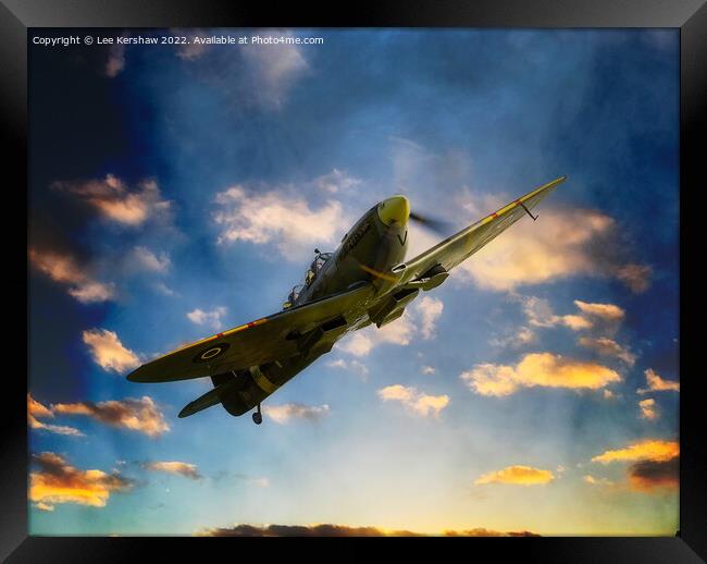 Triumph of the Skies Framed Print by Lee Kershaw