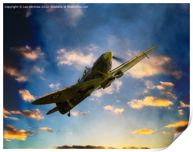 Triumph of the Skies Print by Lee Kershaw