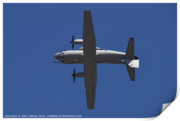 C27 Spartan Print by John Withey