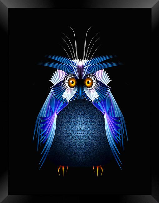 Wise Old Owl Framed Print by Julie Hoddinott