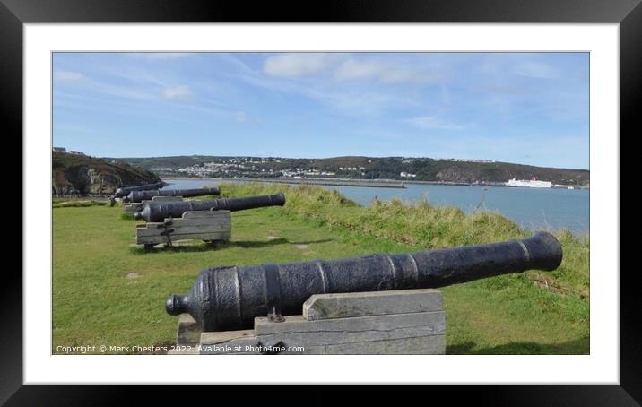  Fishguard Fort Framed Mounted Print by Mark Chesters