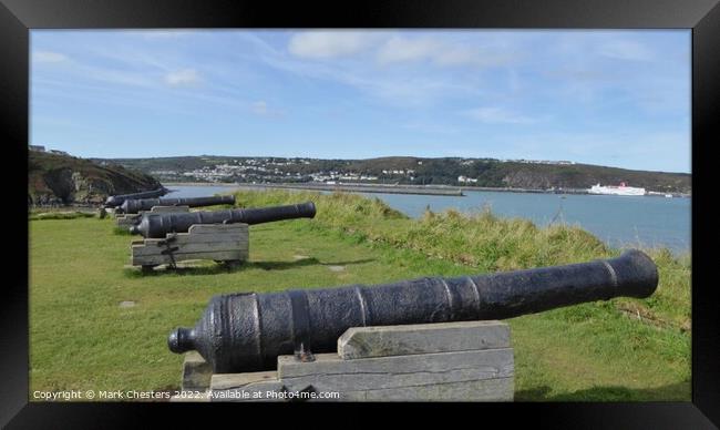  Fishguard Fort Framed Print by Mark Chesters