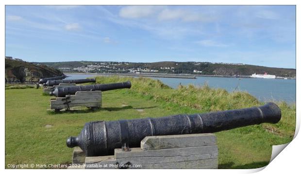  Fishguard Fort Print by Mark Chesters
