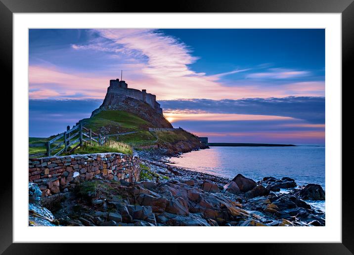 The Fortress. Framed Mounted Print by Bill Allsopp