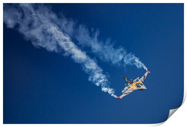 Belgian F16 Fighting Falcon Print by J Biggadike