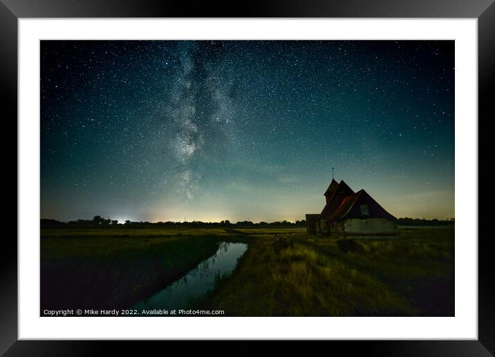 Follow the Holy stars Framed Mounted Print by Mike Hardy