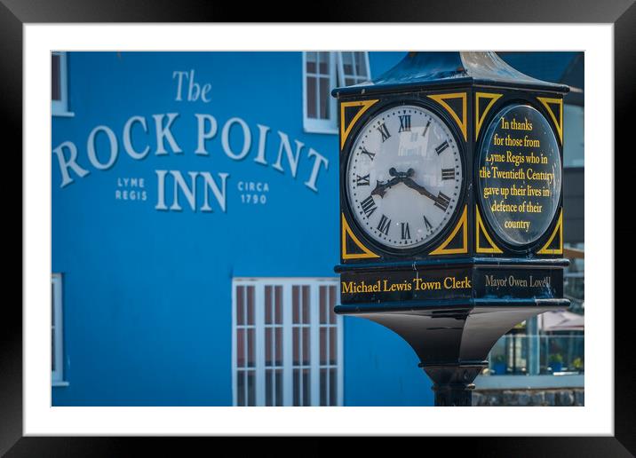 The conflicts clock. Framed Mounted Print by Bill Allsopp