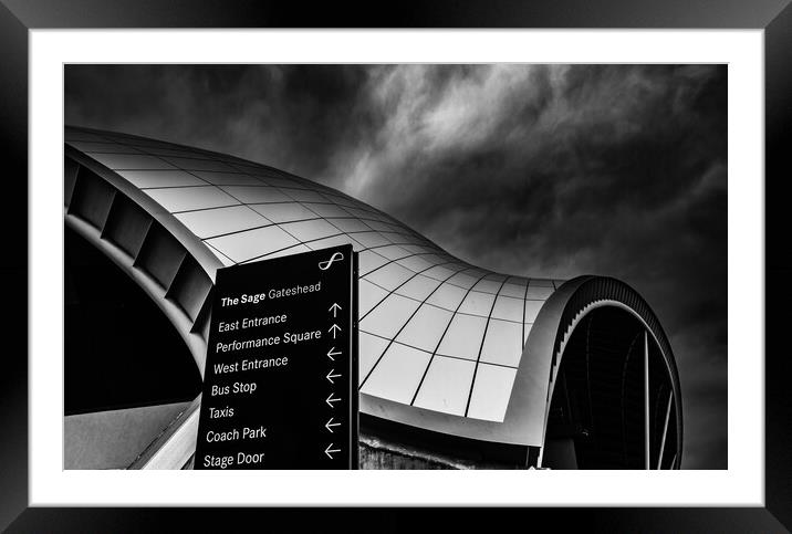 Curves in the Sage Framed Mounted Print by Bill Allsopp