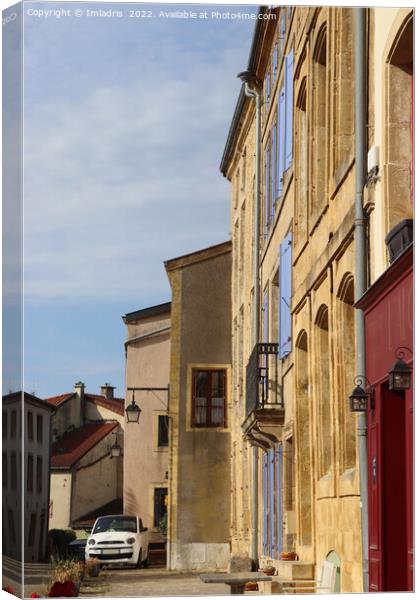 Town Square, Montmédy, France Canvas Print by Imladris 