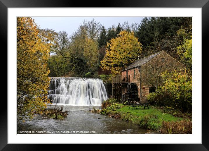 Autumn at Rutter Force  Framed Mounted Print by Andrew Ray