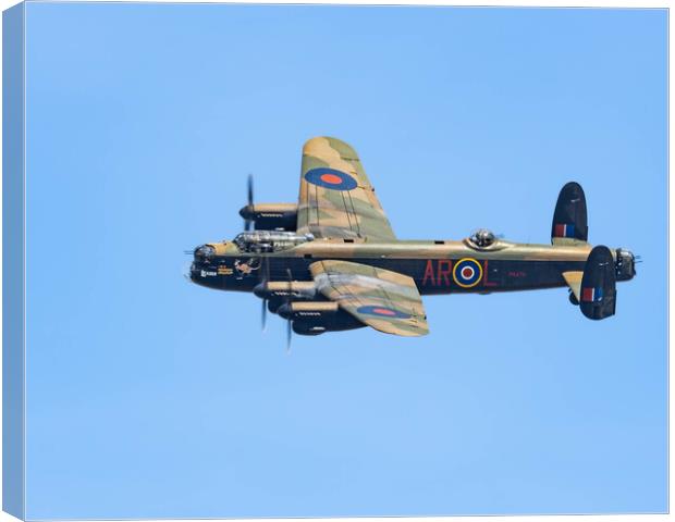 Avro Lancaster Canvas Print by Brett Pearson
