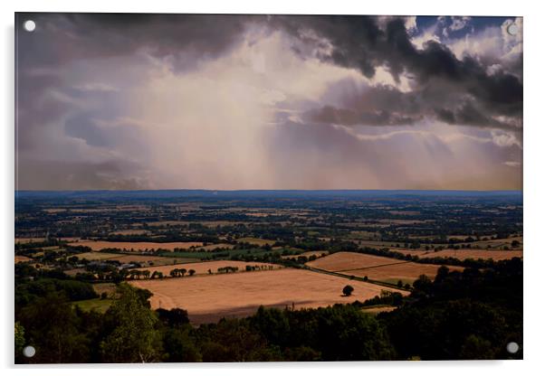 Storm over Malvern Acrylic by Scott Paul