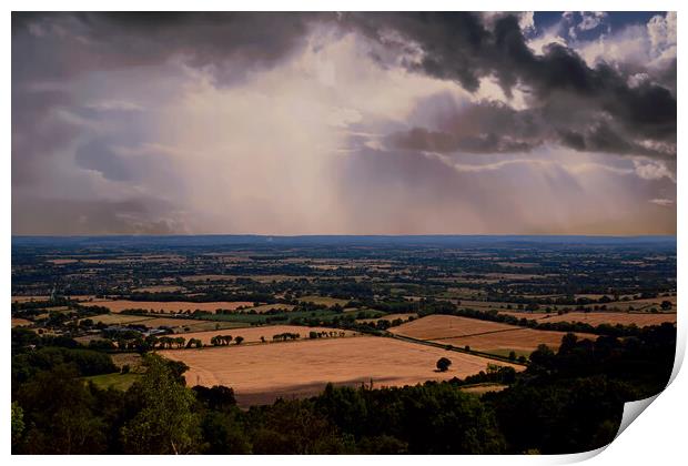 Storm over Malvern Print by Scott Paul