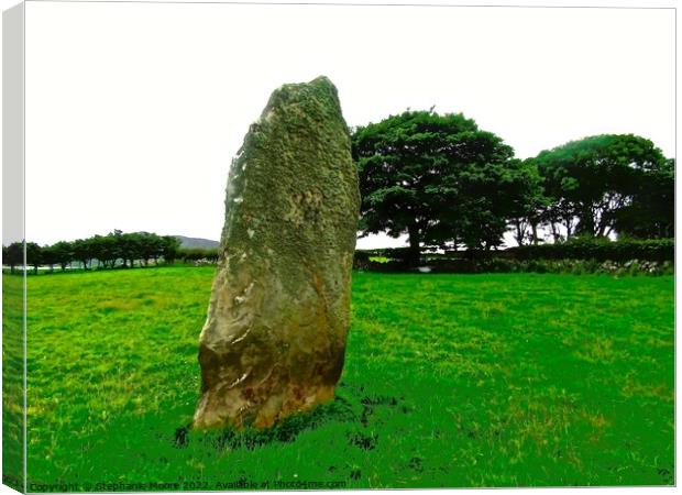 Megalithic Standing Stone Canvas Print by Stephanie Moore