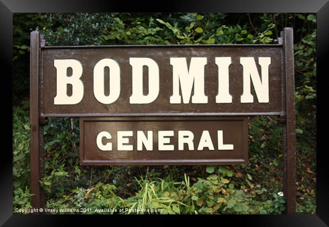 Bodmin General Framed Print by Linsey Williams