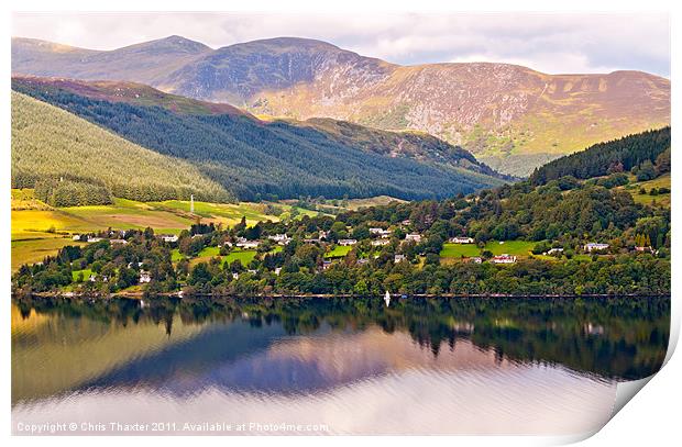 Loch Tay North Shore Print by Chris Thaxter