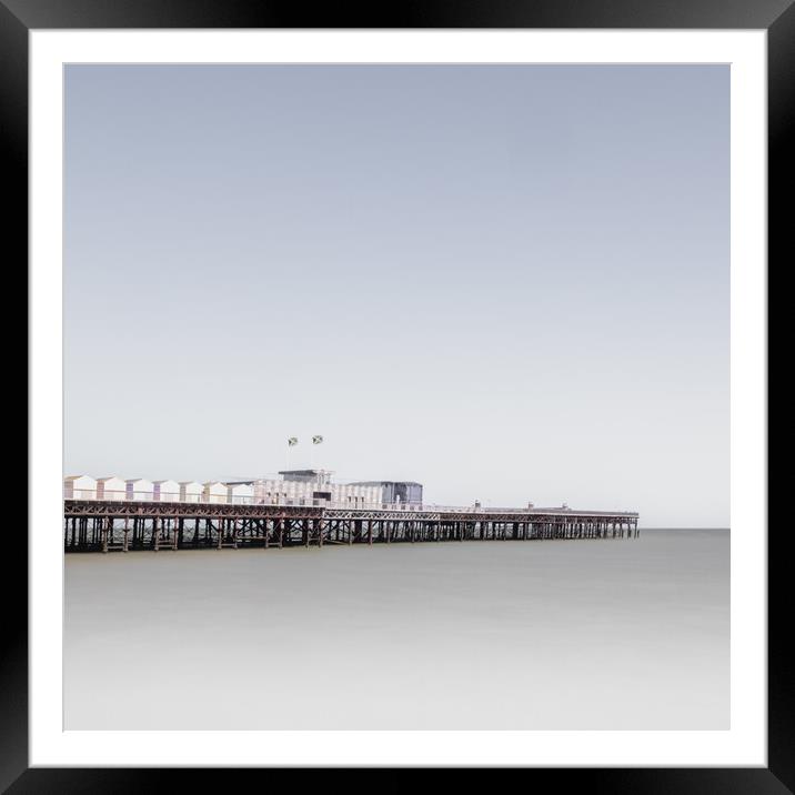 Hastings Pier Framed Mounted Print by Mark Jones