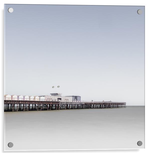 Hastings Pier Acrylic by Mark Jones