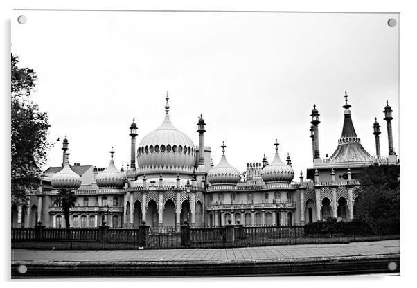 Brighton's Royal Pavillion Acrylic by kelly Draper