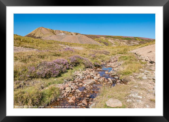 California Lead Mine Remains, Teesdale Framed Mounted Print by Richard Laidler