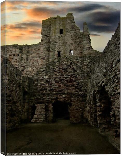 dirleton castle Canvas Print by dale rys (LP)