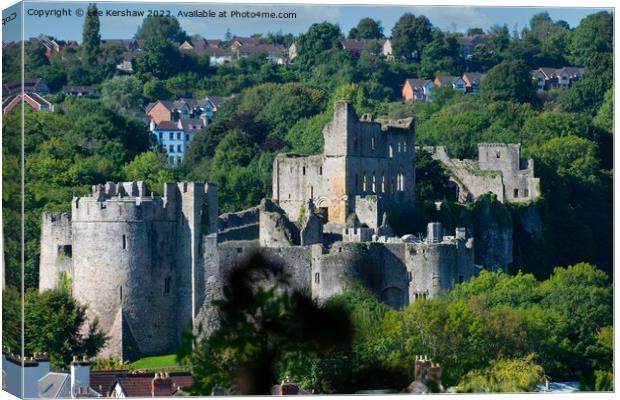 The Timeless Splendor of Chepstow Castle Canvas Print by Lee Kershaw