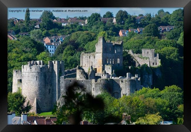 The Timeless Splendor of Chepstow Castle Framed Print by Lee Kershaw